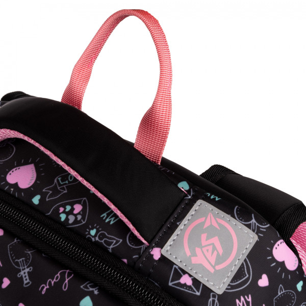 Рюкзак школьный мягкий Yes Perfect S-52 Ergo два отделения, два открытых боковых кармана, фронтальный карман Рюкзак школьный мягкий Yes Perfect S-52 Ergo два отделения, два открытых боковых кармана, фронтальный карман