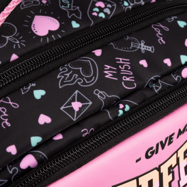 Рюкзак школьный мягкий Yes Perfect S-52 Ergo два отделения, два открытых боковых кармана, фронтальный карман Рюкзак школьный мягкий Yes Perfect S-52 Ergo два отделения, два открытых боковых кармана, фронтальный карман