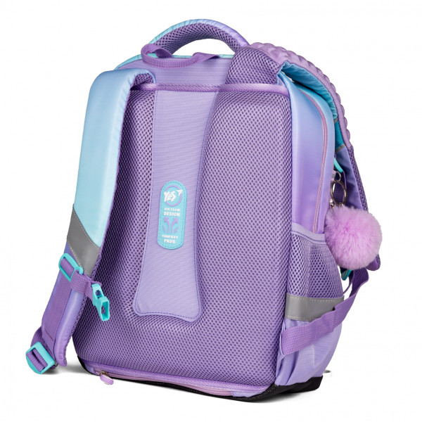 Рюкзак школьный мягкий Yes Sparkle S-52 Ergo два отделения, два открытых боковых кармана, фронтальный карман Рюкзак школьный мягкий Yes Sparkle S-52 Ergo два отделения, два открытых боковых кармана, фронтальный карман