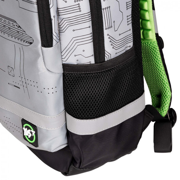 Ортопедичний шкільний рюкзак фірми YES, напівкаркасний на два відділення, фронтальні кишені Ортопедичний шкільний рюкзак фірми YES, напівкаркасний на два відділення, фронтальні кишені