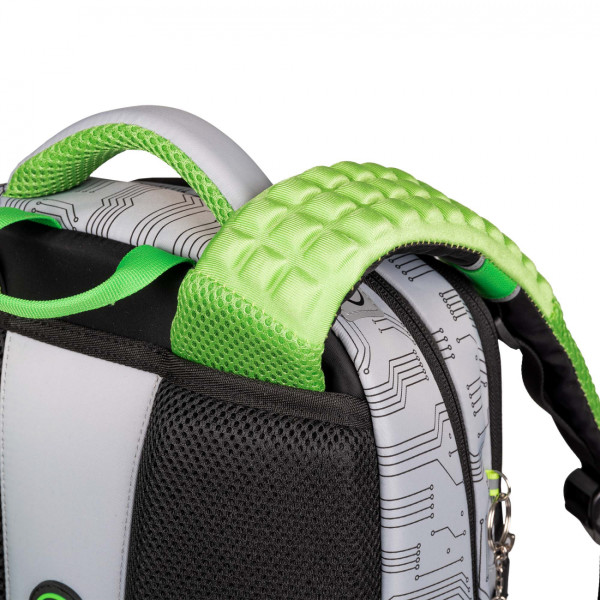 Ортопедичний шкільний рюкзак фірми YES, напівкаркасний на два відділення, фронтальні кишені Ортопедичний шкільний рюкзак фірми YES, напівкаркасний на два відділення, фронтальні кишені