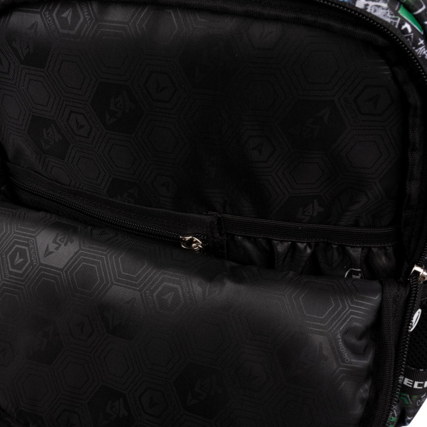 Рюкзак школьный мягкий Yes Minecraft S-52 Ergo два отделения, два открытых боковых кармана, фронтальный карман