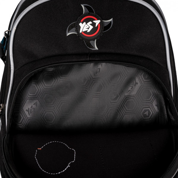 Рюкзак школьный полукаркасный Yes Samurai S-91 два отделения, фронтальный карман, боковые карманы Рюкзак школьный полукаркасный Yes Samurai S-91 два отделения, фронтальный карман, боковые карманы