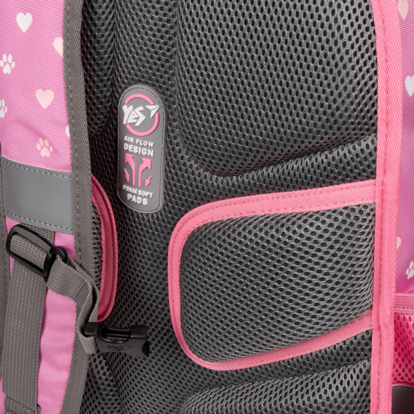 Рюкзак школьный полукаркасный Yes I Love Corgi S-72 два отделения, два фронтальных кармана, два боковых кармана Рюкзак школьный полукаркасный Yes I Love Corgi S-72 два отделения, два фронтальных кармана, два боковых кармана