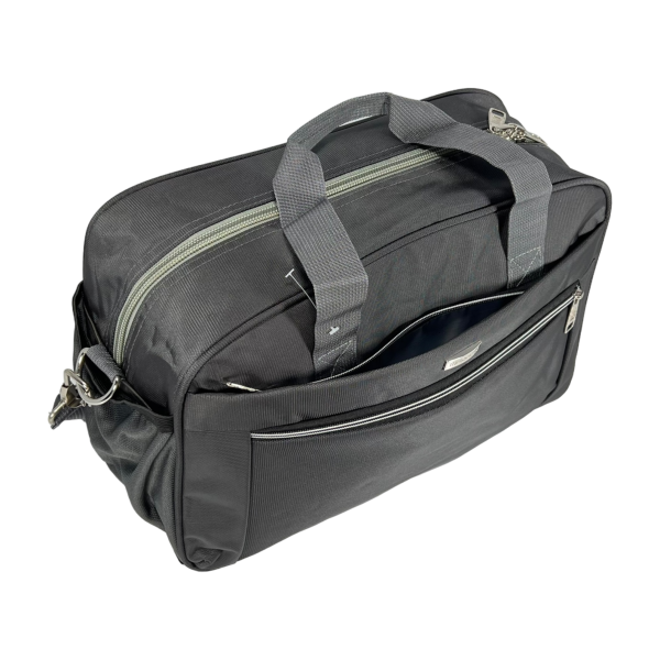 Дорожная сумка TONGSHENG на три отделения 598-4 серая Дорожная сумка TONGSHENG на три отделения 598-4 серая