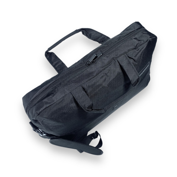 Портфель для ноутбука Aoleisi, одно отделение, ремень, фронтальный карман, размер 40*27*8 см, черный Портфель для ноутбука Aoleisi, одно отделение, ремень, фронтальный карман, размер 40*27*8 см, черный