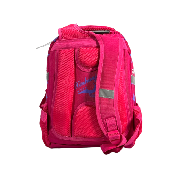 Шкільний рюкзак для дівчаток на два відділення, рожевий Шкільний рюкзак для дівчаток на два відділення, рожевий