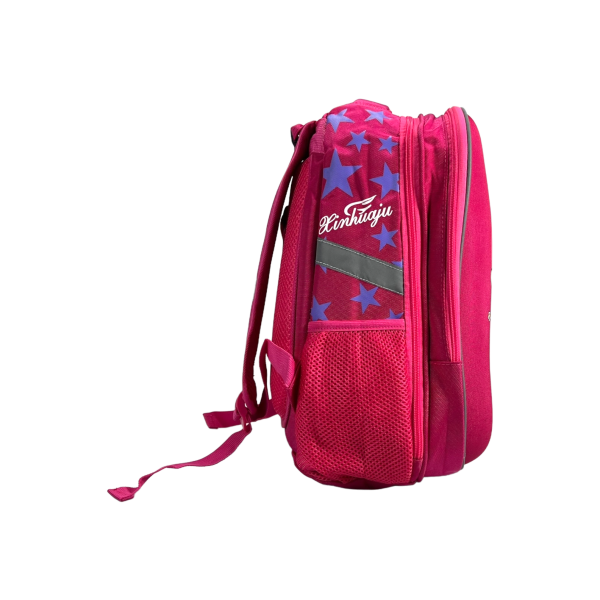 Школьный рюкзак для девочек с Авокадо на два отделения, розовый Школьный рюкзак для девочек с Авокадо на два отделения, розовый