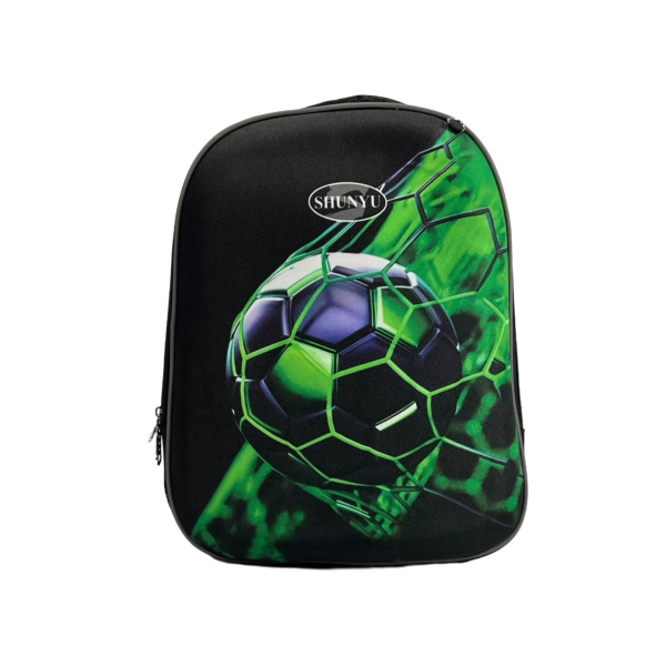 Шкільний рюкзак на два відділення, 16 л, колір чорний