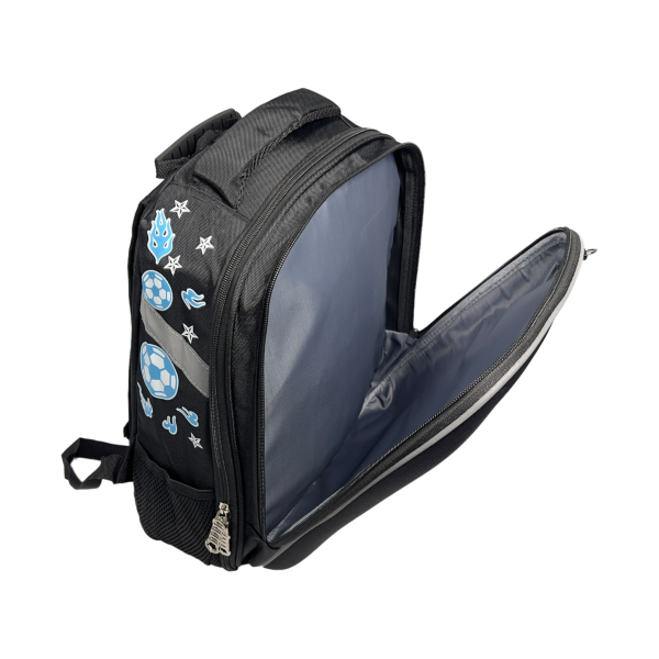 Шкільний рюкзак на два відділення, 16 л, колір чорний Шкільний рюкзак на два відділення, 16 л, колір чорний