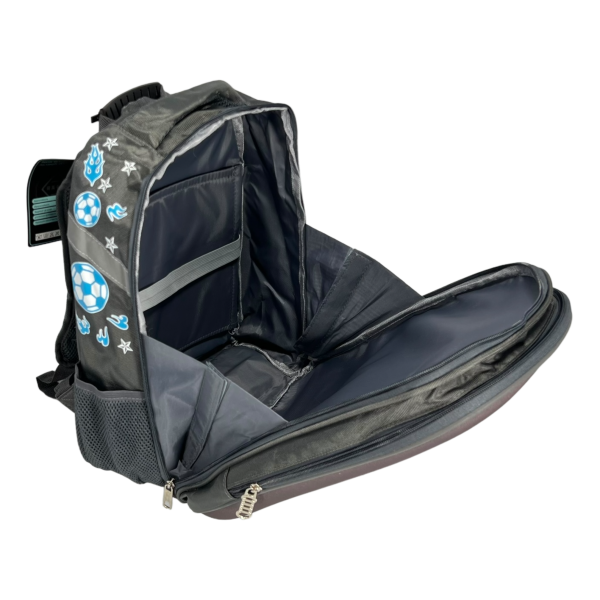 Школьный рюкзак на два отделения, 16 л, цвет серый Школьный рюкзак на два отделения, 16 л, цвет серый