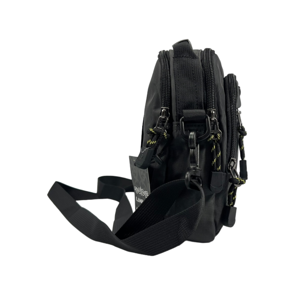 Мужская сумка через плечо серого цвета, 2 л, 4 отделения Мужская сумка через плечо серого цвета, 2 л, 4 отделения