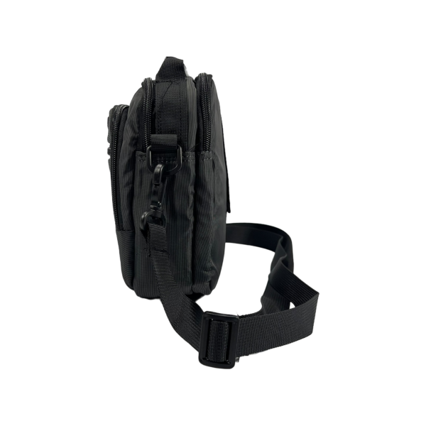 Мужская сумка через плечо серого цвета, 2 л, 4 отделения Мужская сумка через плечо серого цвета, 2 л, 4 отделения