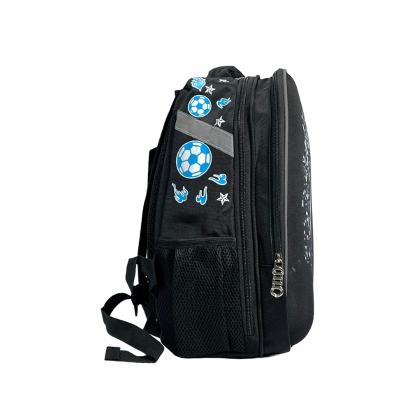 Школьный рюкзак на два отделения, черный Школьный рюкзак на два отделения, черный