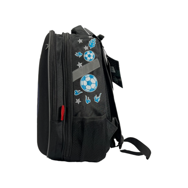 Школьный рюкзак на два отделения, черный Школьный рюкзак на два отделения, черный