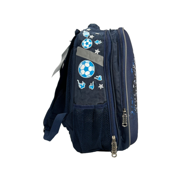 Школьный рюкзак на два отделения, цвет синий Школьный рюкзак на два отделения, цвет синий