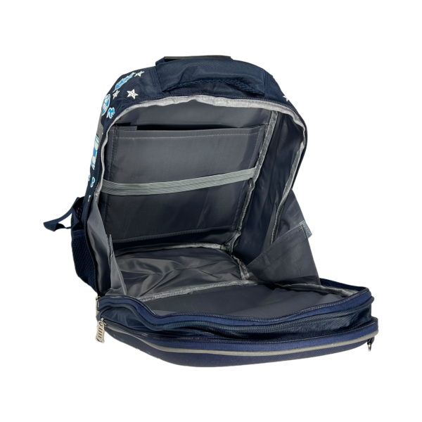 Школьный рюкзак на два отделения, цвет синий Школьный рюкзак на два отделения, цвет синий