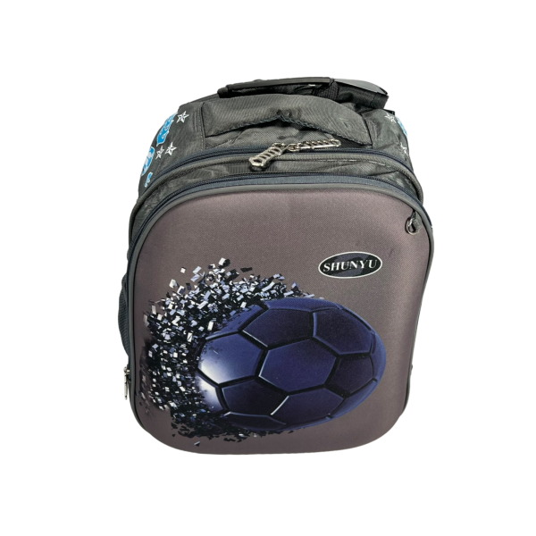 Школьный рюкзак для мальчиков на два отделения, серый Школьный рюкзак для мальчиков на два отделения, серый