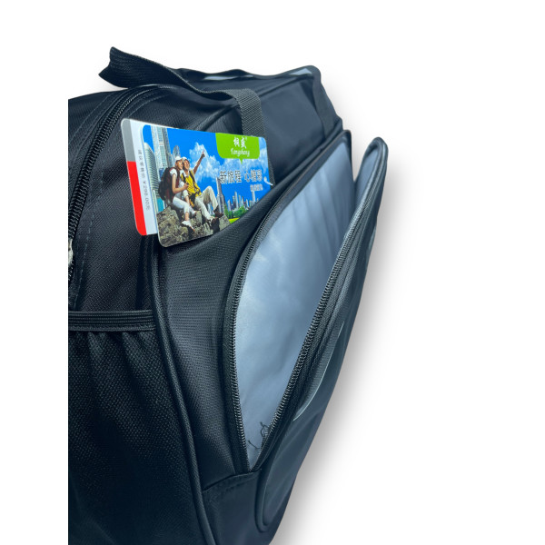 Дорожная сумка 45 л, Tongsheng, 1 основное отделение, дополнительное отделение, внутреннее отделение, размер: 50*35*24 см, черная Дорожная сумка 45 л, Tongsheng, 1 основное отделение, дополнительное отделение, внутреннее отделение, размер: 50*35*24 см, черная