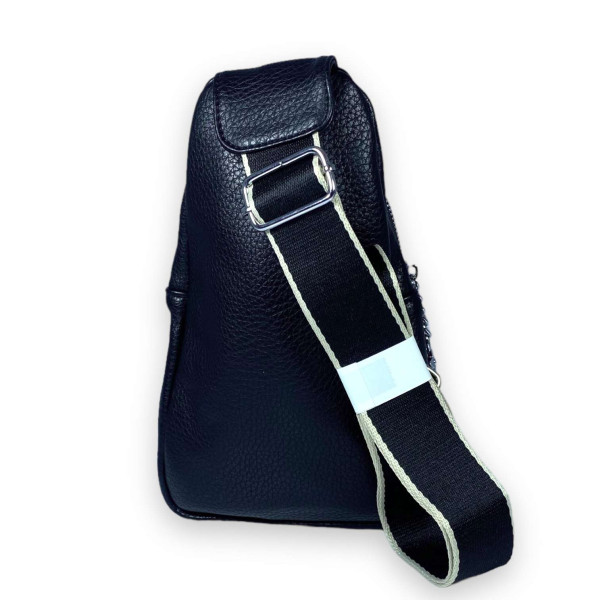 Сумка слинг женская через плечо Fashion&bags два отделения экокожа размеры 25*15*7см черный Сумка слинг женская через плечо Fashion&bags два отделения экокожа размеры 25*15*7см черный