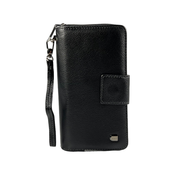 Чоловіче портмоне з 5 відділами для купюр з натуральної шкіри