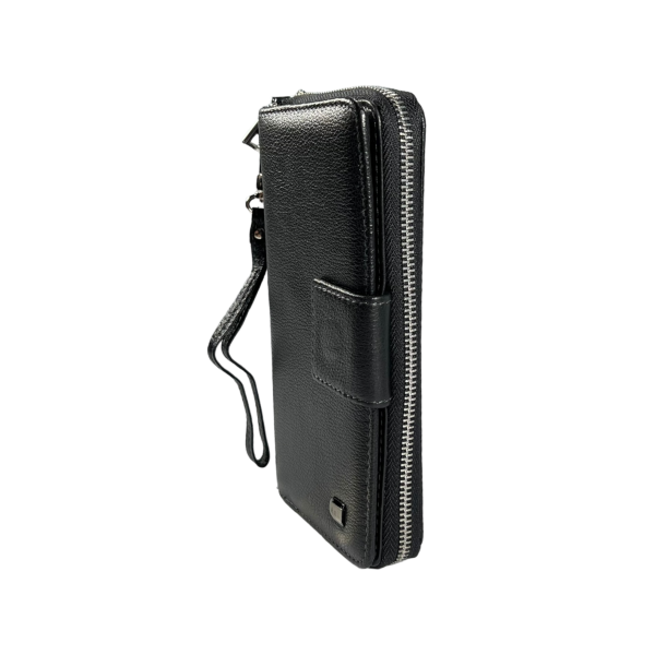 Чоловіче портмоне з 5 відділами для купюр з натуральної шкіри