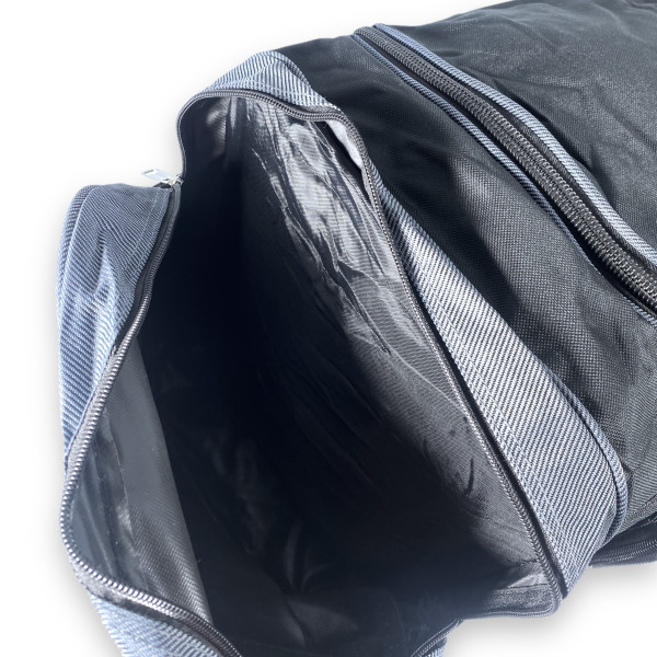 Дорожня сумка велика 100 л  mTs одне відділення бокові кишені ремінь розмір 80*35*35 см чорно-сірий