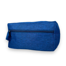 Сумочка косметичка несесер мужская 1 отдел дополнительный карман ручка размер: 26*15*10 см синий