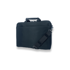 Портфель для ноутбука Zhaocaique 709, одно отделение, карманы, ремень, размер 40*28*6 см черный