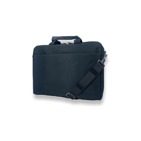 Портфель для ноутбука Zhaocaique 709, одно отделение, карманы, ремень, размер 40*28*6 см черный