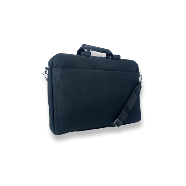 Портфель для ноутбука Zhaocaique 709, одно отделение, карманы, ремень, размер 40*28*6 см черный