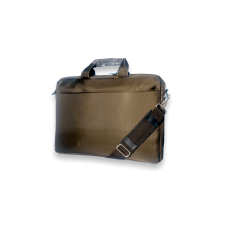 Портфель для ноутбука Zhaocaique 709, одно отделение, карманы, ремень, размер 40*28*6 см коричневый