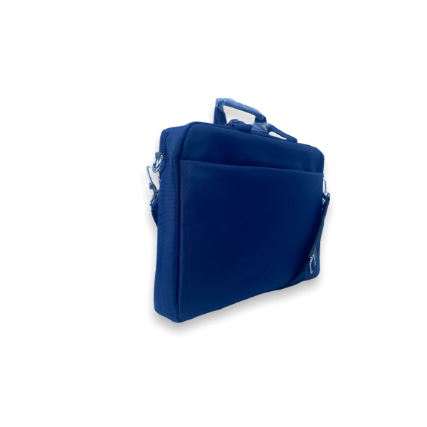 Портфель для ноутбука Zhaocaique 709, одно отделение, внутренние карманы, съемный ремень, длинна 135 см, размер 40*28*6 см синий