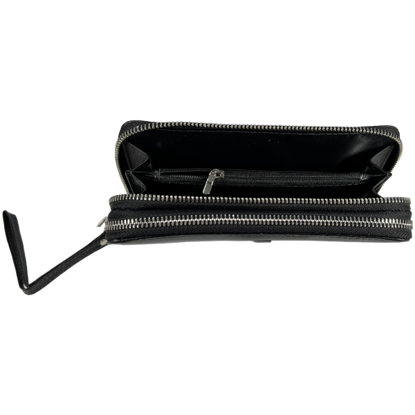 Многофункциональное мужское портмоне с ремешком для переноса, кожаное