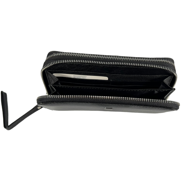 Многофункциональное мужское портмоне с ремешком для переноса, кожаное