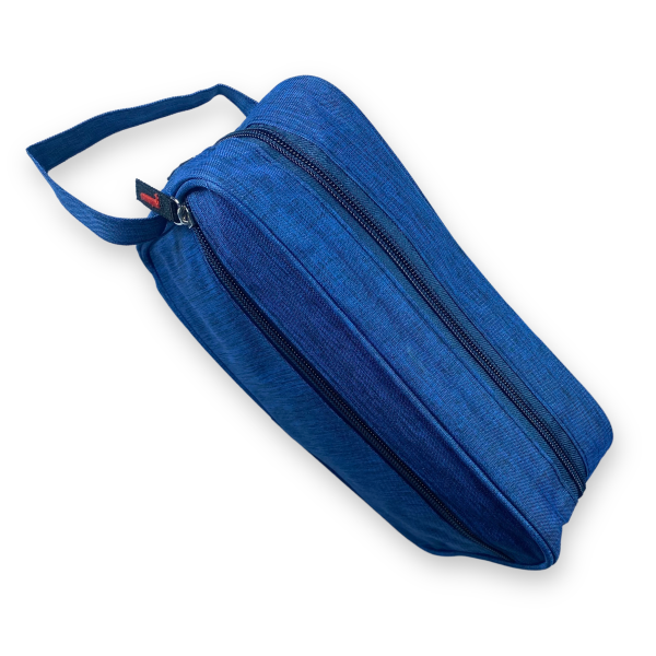 Несесер мужской ткань 1 отдел дополнительный карман ручка размер: 25*15*8 см синий Несесер мужской ткань 1 отдел дополнительный карман ручка размер: 25*15*8 см синий