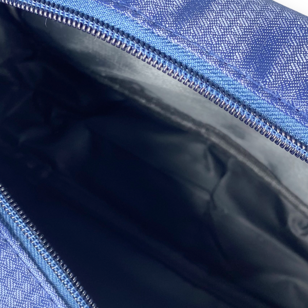 Сумочка-несессер для мужчины ткань 1 отдел дополнительный карман ручка размер: 25*15*8 см синий Сумочка-несессер для мужчины ткань 1 отдел дополнительный карман ручка размер: 25*15*8 см синий