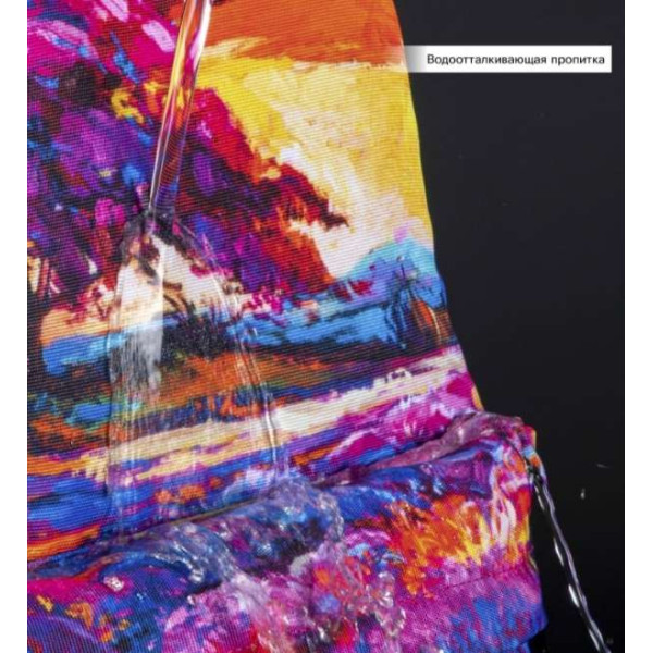 Молодежный рюкзак, одно отделение, фронтальный карман, дополнительные карманы, защита от влаги, разноцветный Молодежный рюкзак, одно отделение, фронтальный карман, дополнительные карманы, защита от влаги, разноцветный