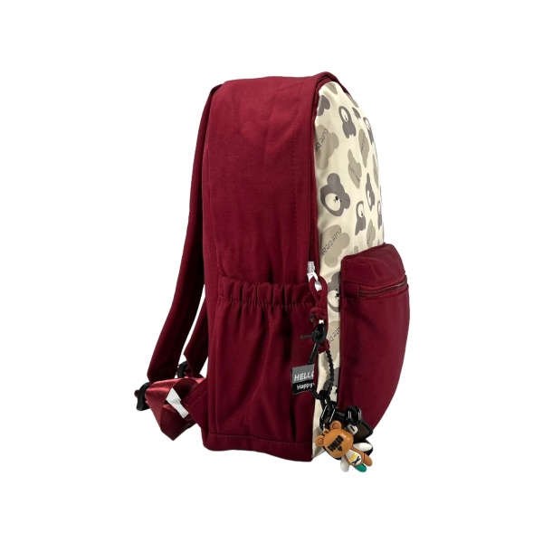 Міський рюкзак на два віділеня, колір червоний, 15 л, кишення для ноутбука