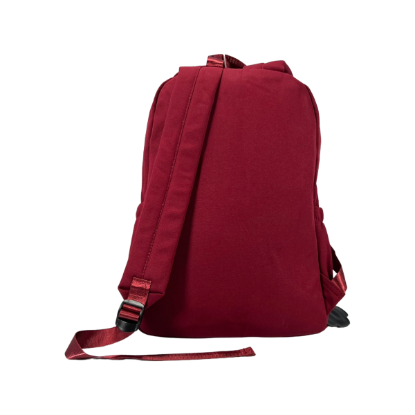 Міський рюкзак на два віділеня, колір червоний, 15 л, кишення для ноутбука