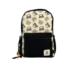 Городской рюкзак на два отделения, цвет черный, 15 л, карман для ноутбука