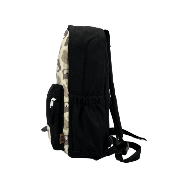 Міський рюкзак на два віділеня, колір чорний, 15 л, кишення для ноутбука