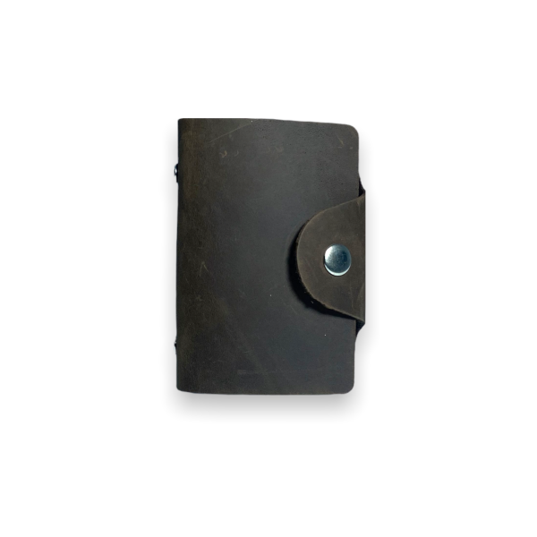 Візитниця BagWay, натуральна шкіра, темно-коричневого кольору Візитниця BagWay, натуральна шкіра, темно-коричневого кольору