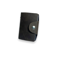 Визитница BagWay, натуральная кожа, темно-коричневого цвета