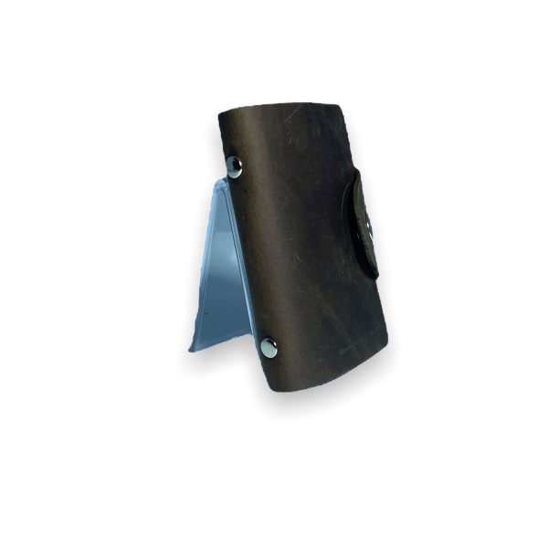 Візитниця BagWay, натуральна шкіра, темно-коричневого кольору Візитниця BagWay, натуральна шкіра, темно-коричневого кольору