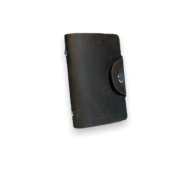 Візитниця BagWay, натуральна шкіра, темно-коричневого кольору Візитниця BagWay, натуральна шкіра, темно-коричневого кольору