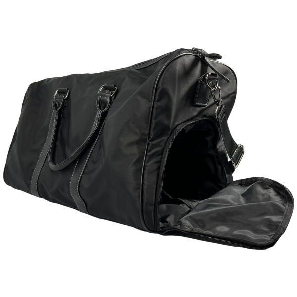 Дорожная сумка на одно отделение, 32 л, черная Дорожная сумка на одно отделение, 32 л, черная