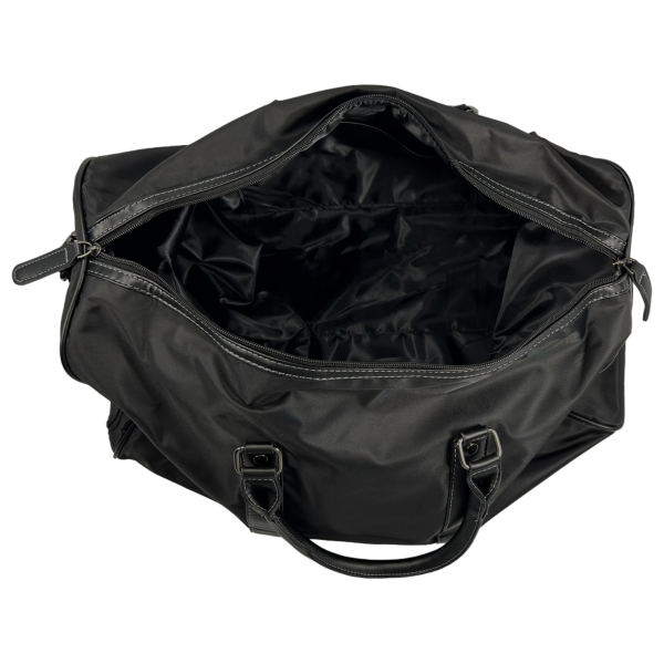 Дорожная сумка на одно отделение, 32 л, черная Дорожная сумка на одно отделение, 32 л, черная