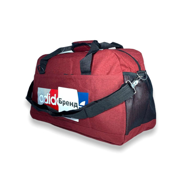 Спортивная сумка 25 л одно отделение внутренний карман наружные карманы размер: 50*28*18 см бордовый Спортивная сумка 25 л одно отделение внутренний карман наружные карманы размер: 50*28*18 см бордовый