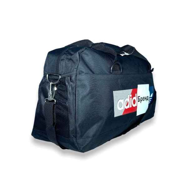 Спортивна сумка 25 л одне відділення внутрішня кишеня зовнішні кишені розмір: 50*28*18 см чорна